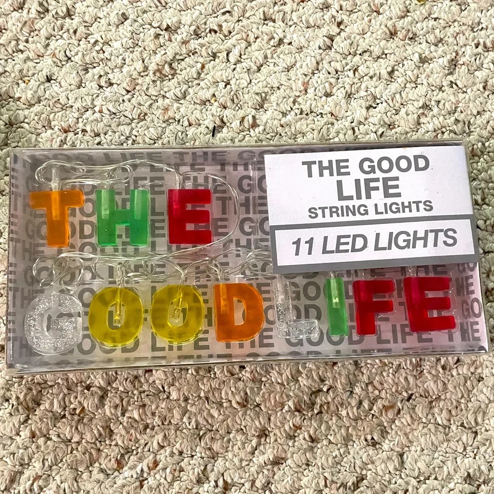 The Good Life LED string Lights indoor